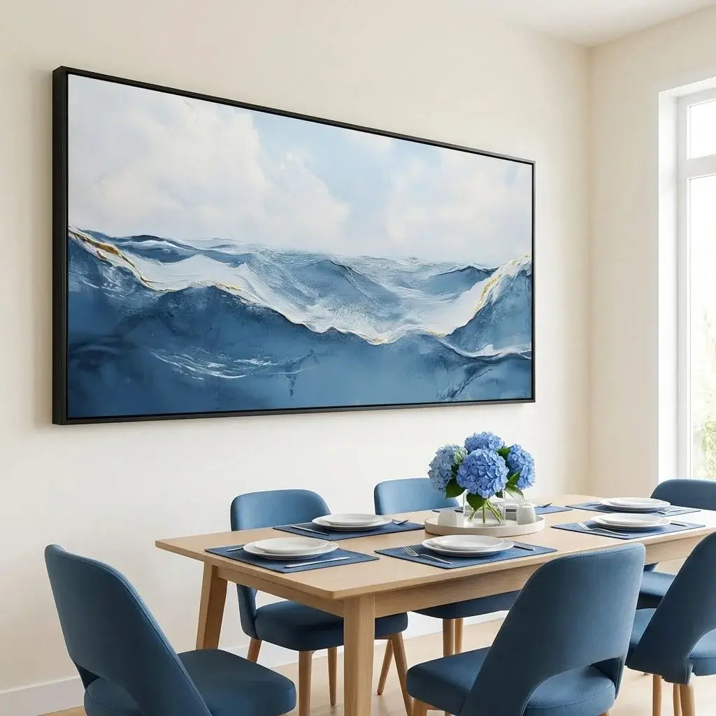 3D Textured Coastal Wall Art #HJH006