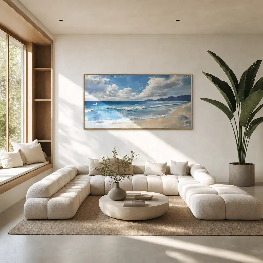 Large Ocean Wall Art #HJH007