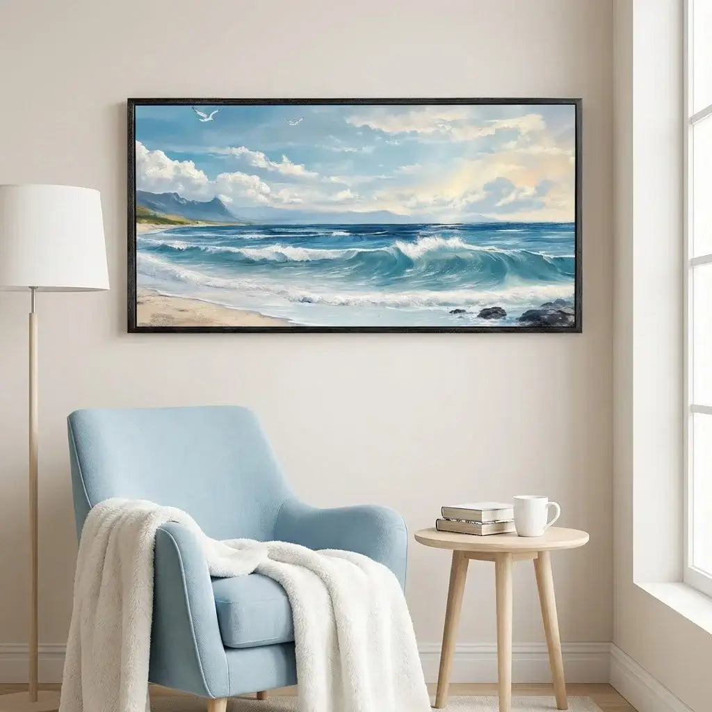 Large Ocean Wall Art #HJH008
