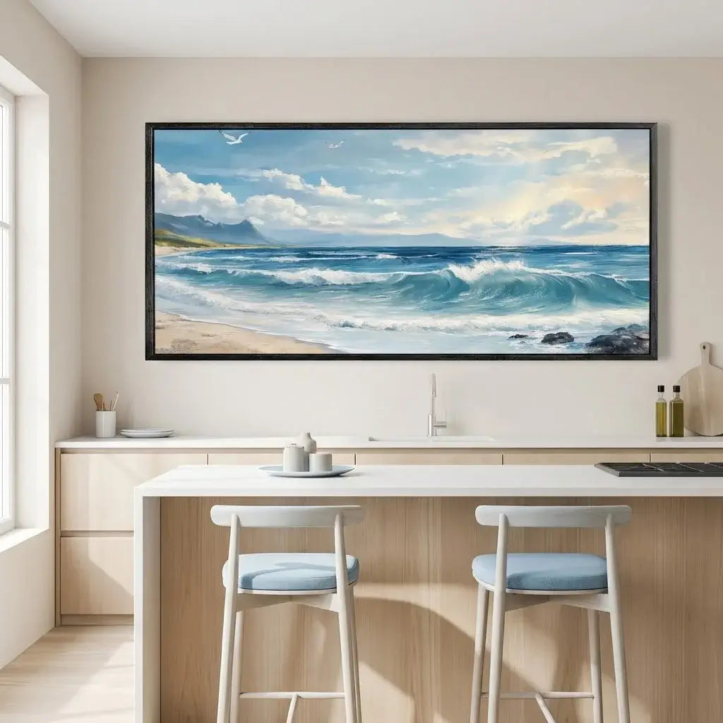 Large Ocean Wall Art #HJH008