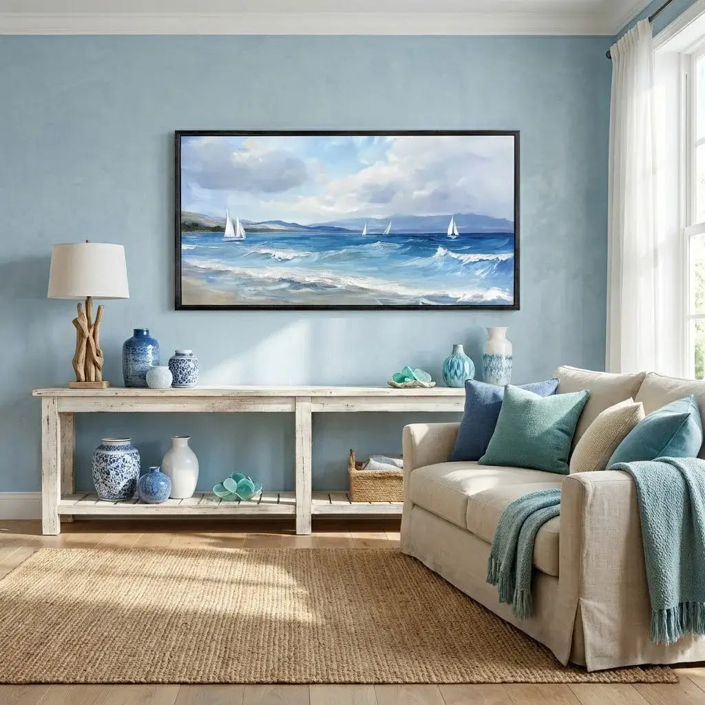 Large Ocean Wall Art #HJH009