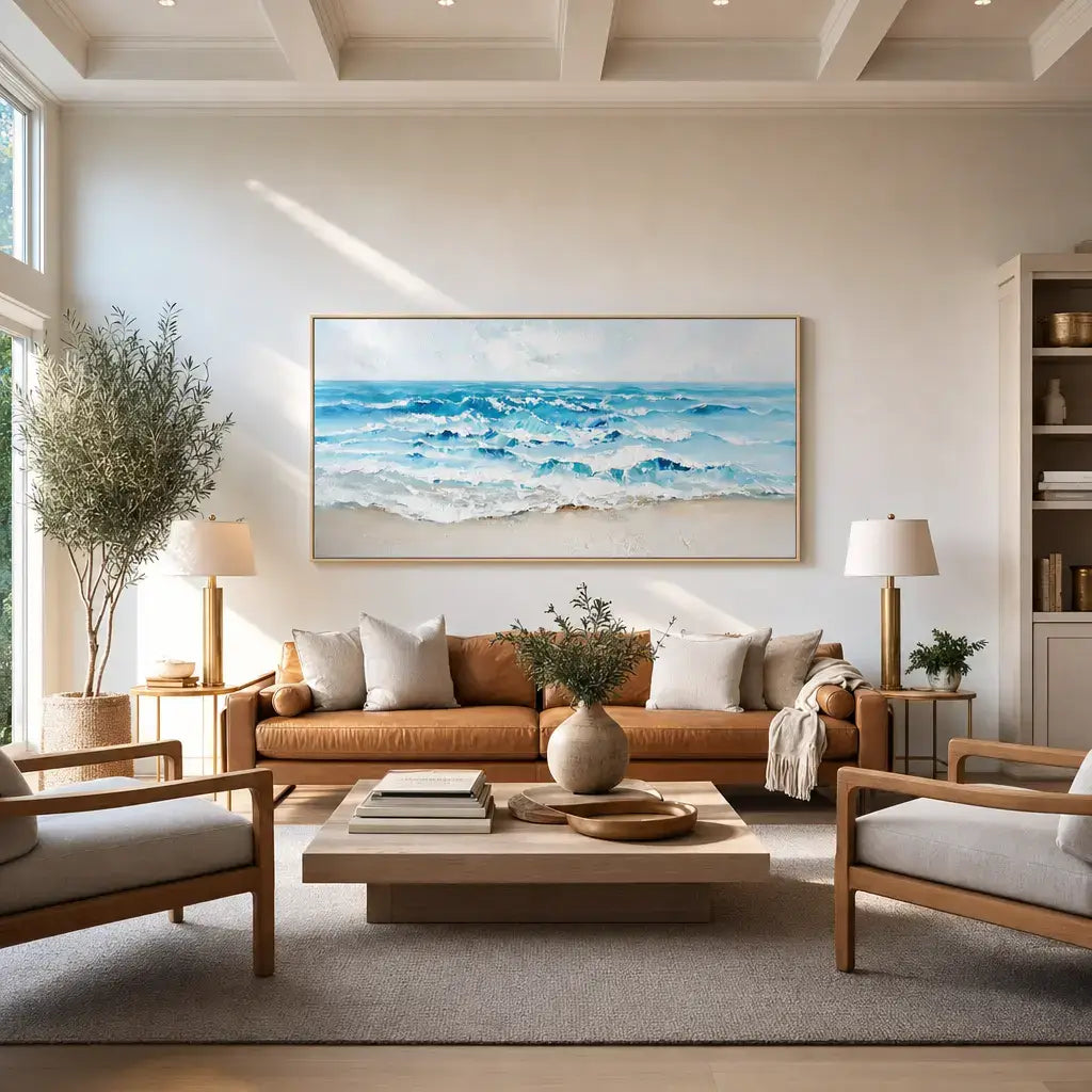 Large Ocean Wall Art #HJH012