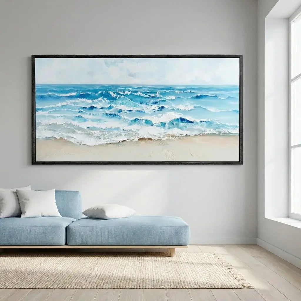 Large Ocean Wall Art #HJH012
