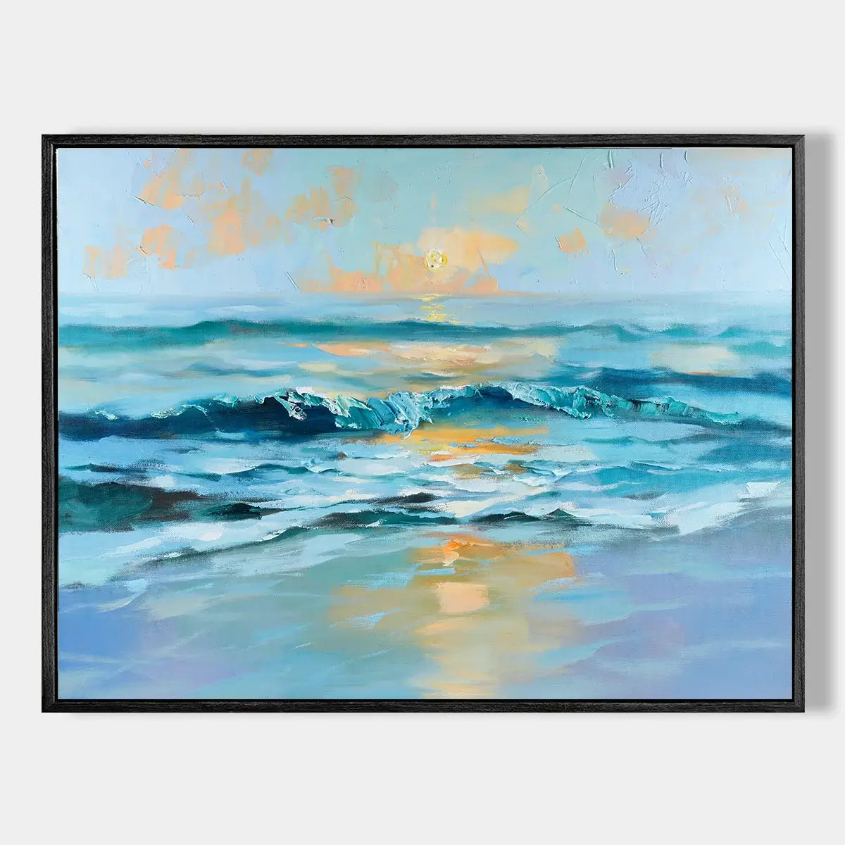 Framed Ocean Wall Art #HJH014