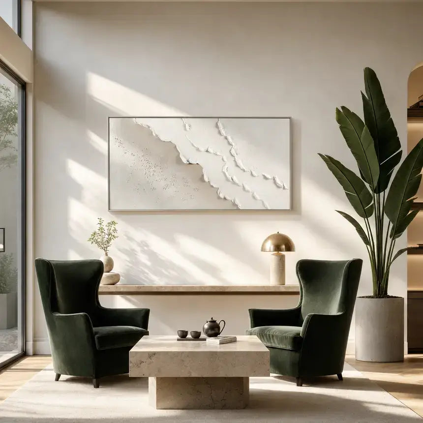 Shoreline Foam Ocean Wall Art