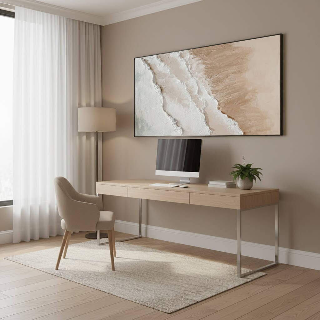 Seascape Abstract Painting #HJH021