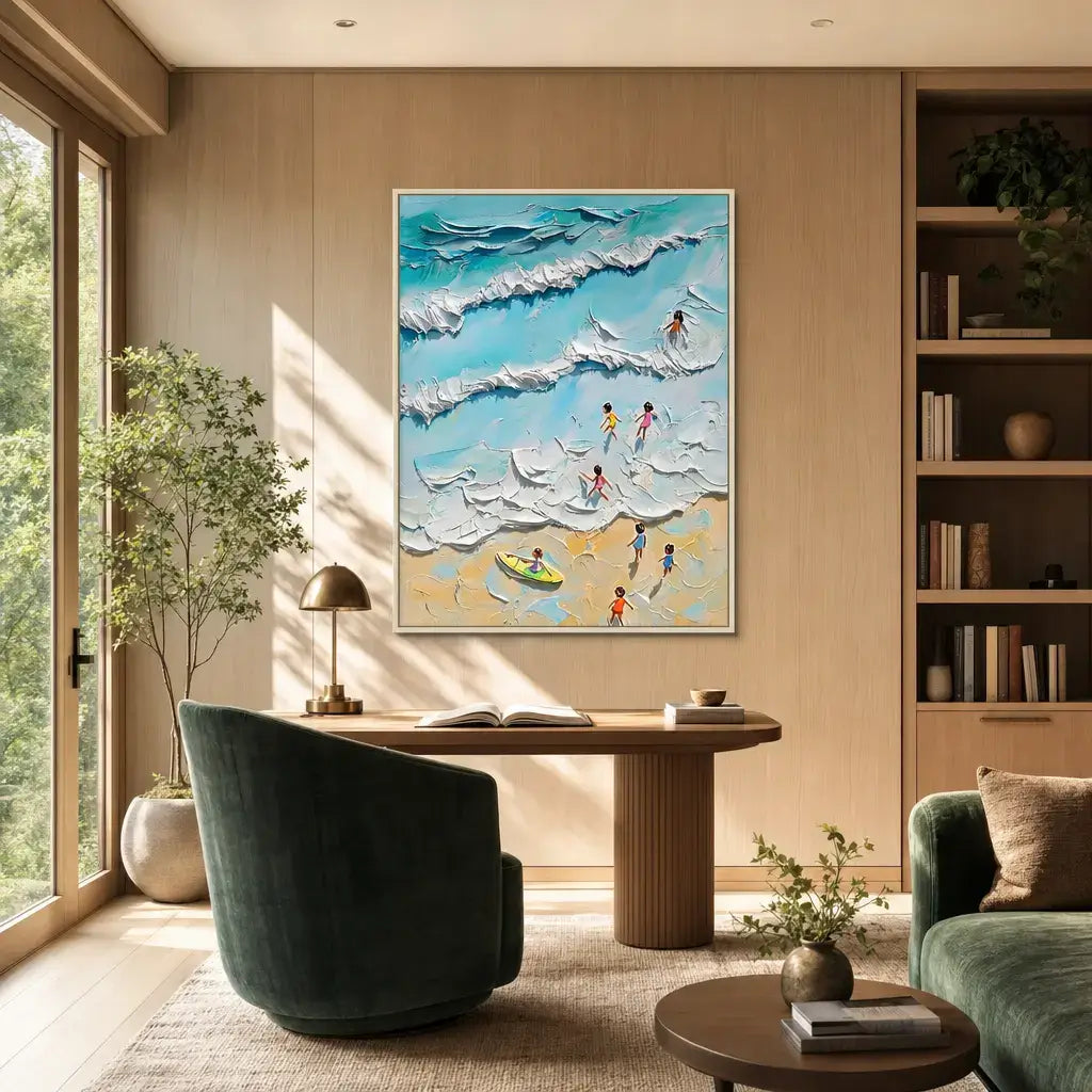 Whitecap Frolic Ocean Wall Art
