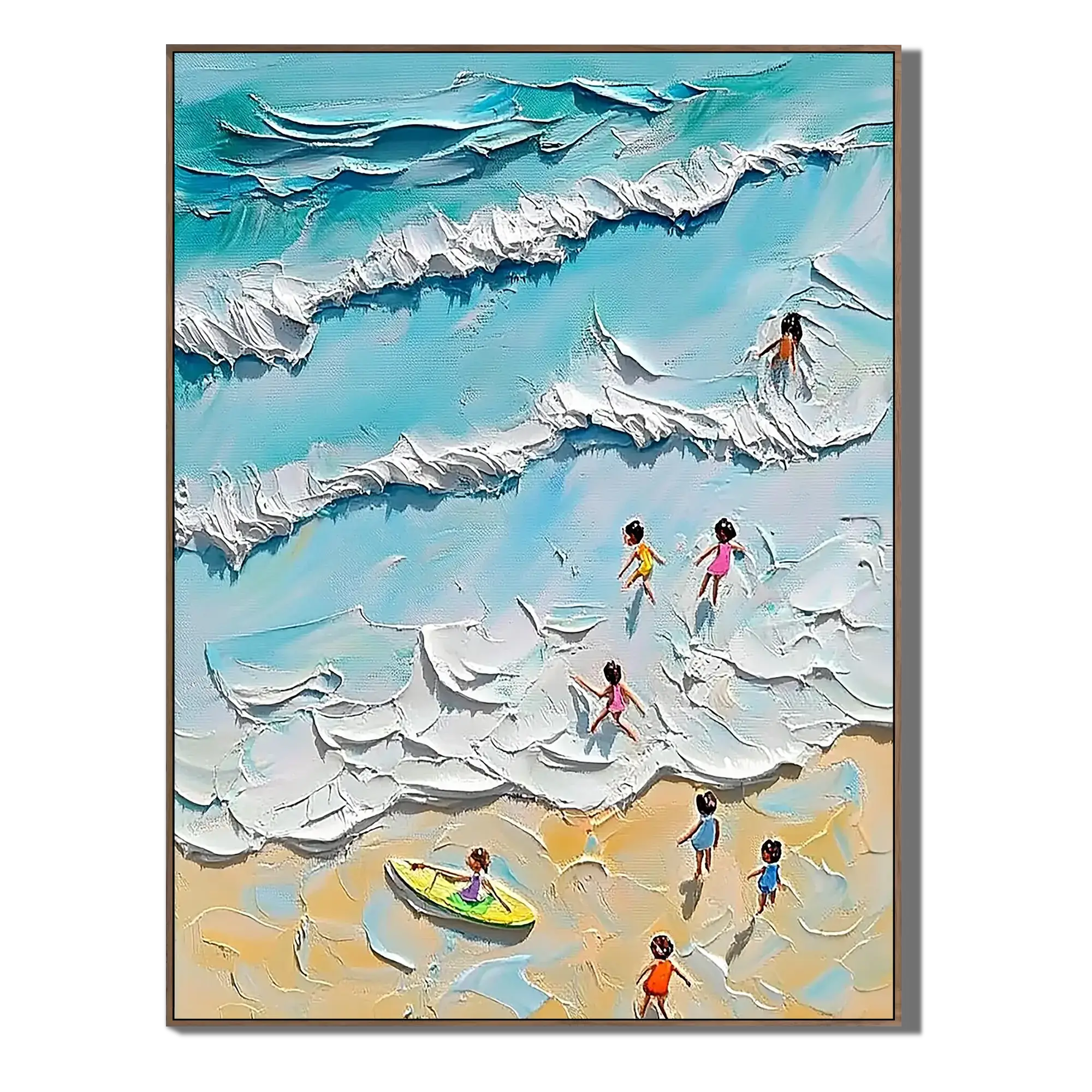 Whitecap Frolic Ocean Wall Art