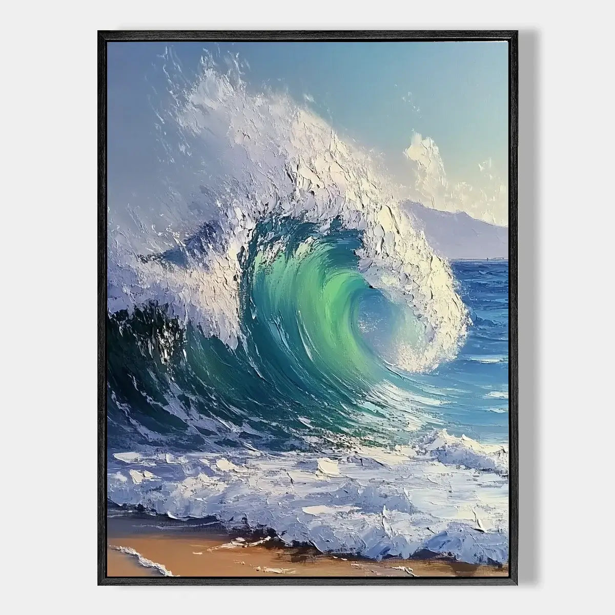 Ocean Wall Art Canvas #HJV002