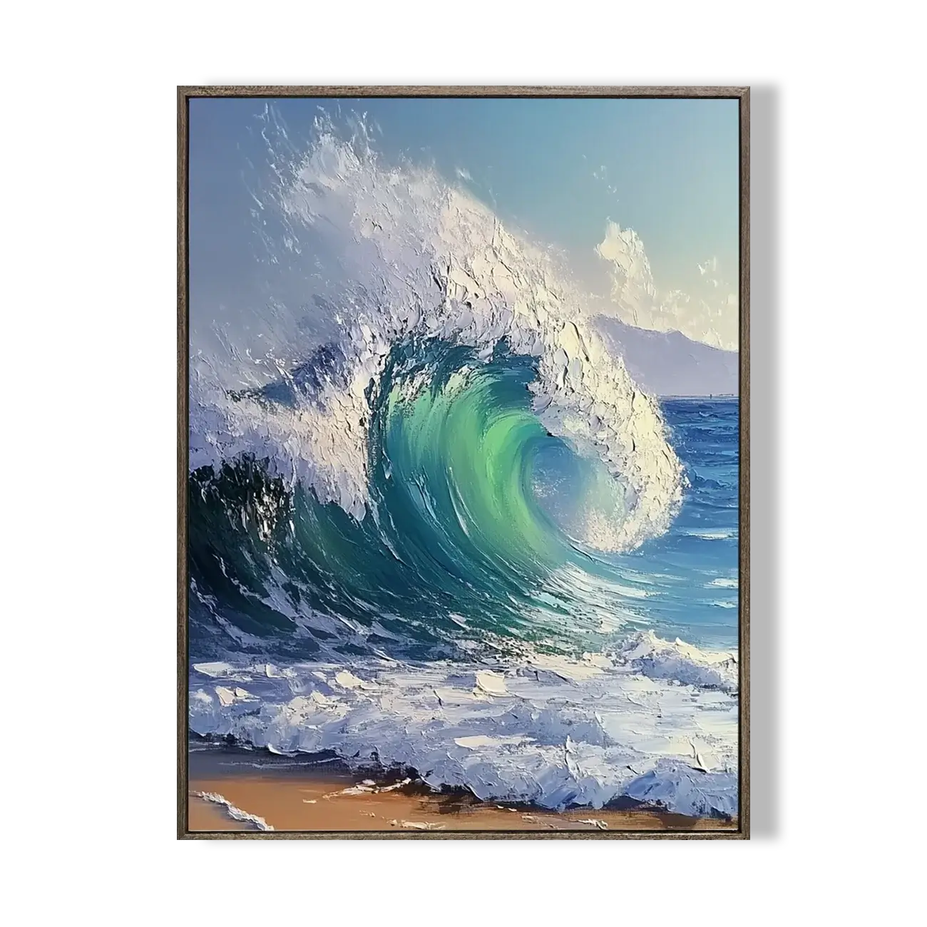 Ocean Wall Art Canvas #HJV002