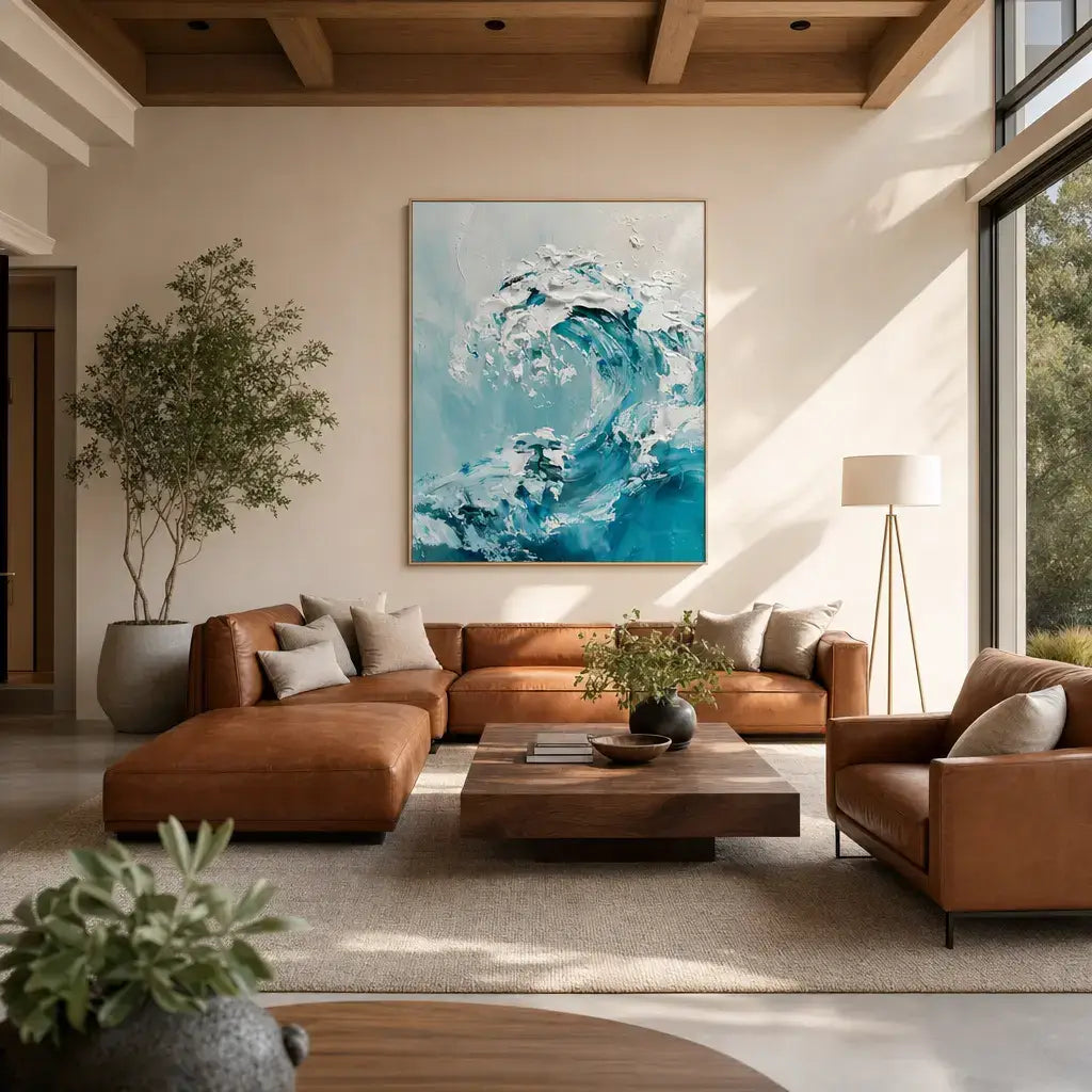 Ocean Wall Art Canvas #HJV005