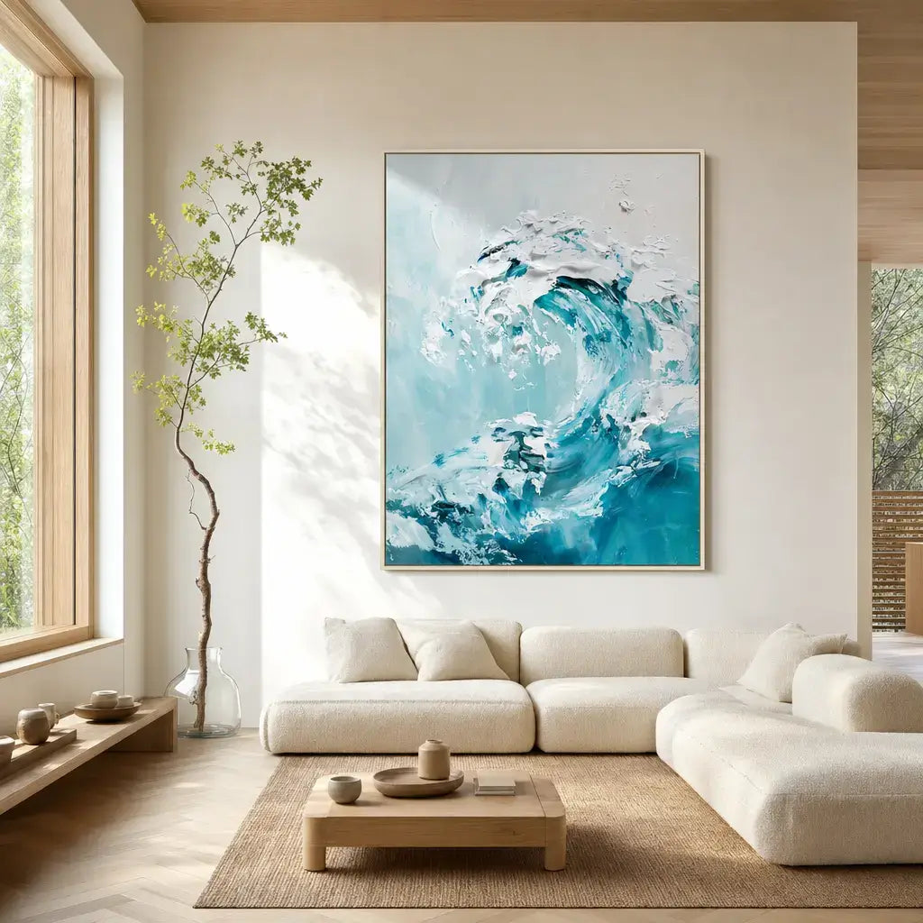 Ocean Wall Art Canvas #HJV005
