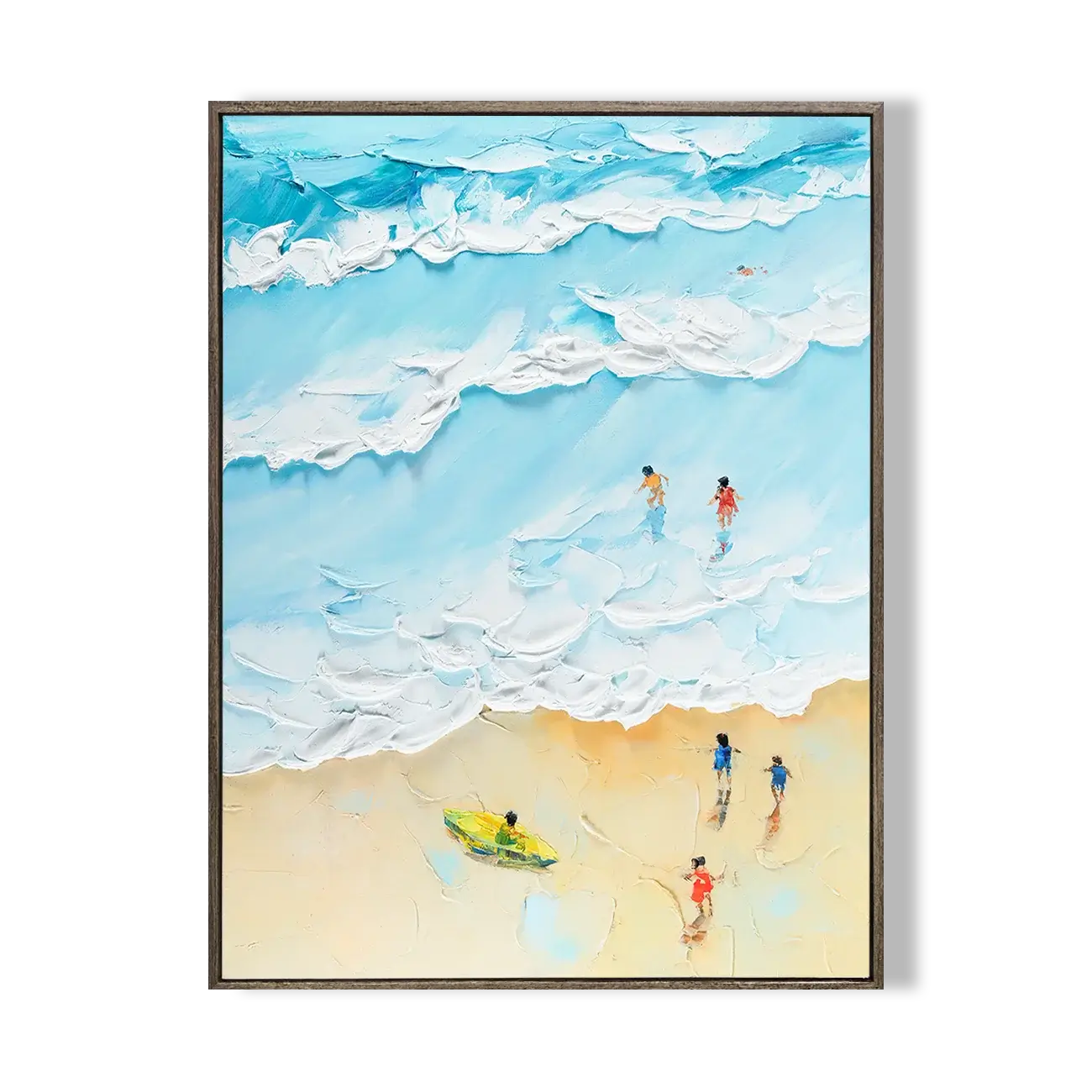 3D Textured Ocean Painting #HJV006 Details