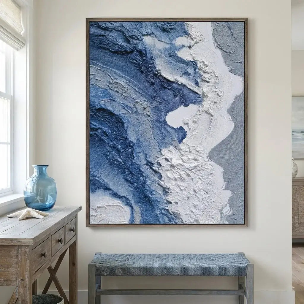 Blue Ridge Flow Ocean Wall Art