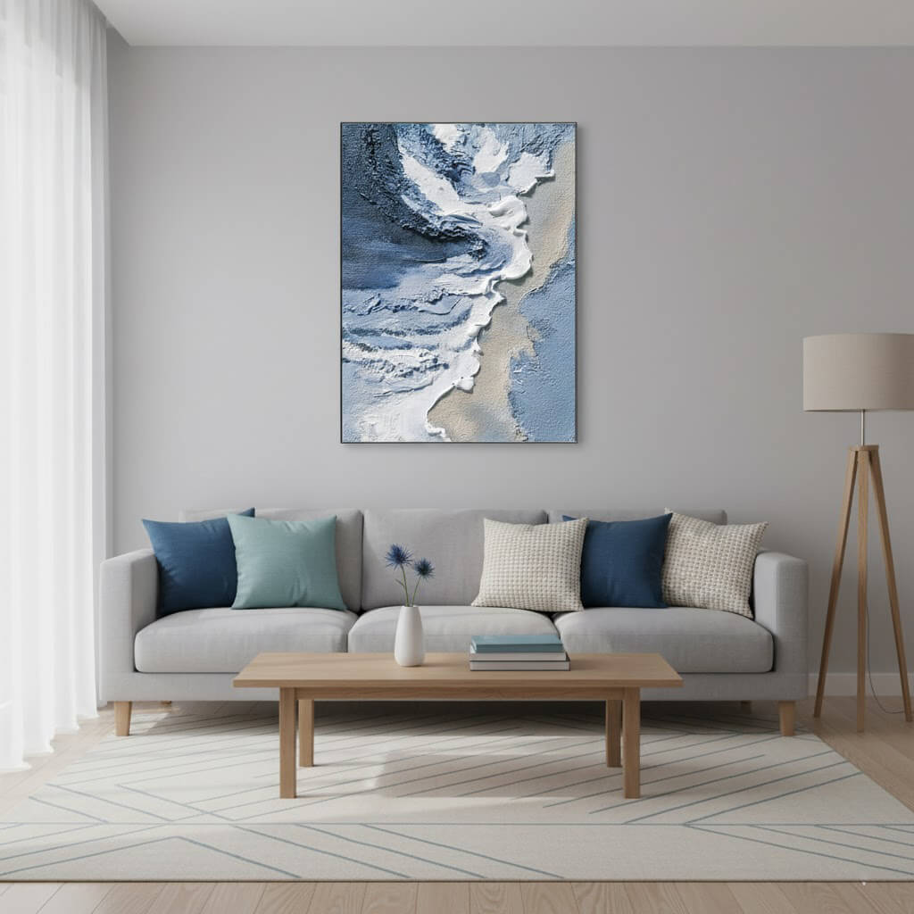 Seascape Abstract Painting #HJV008