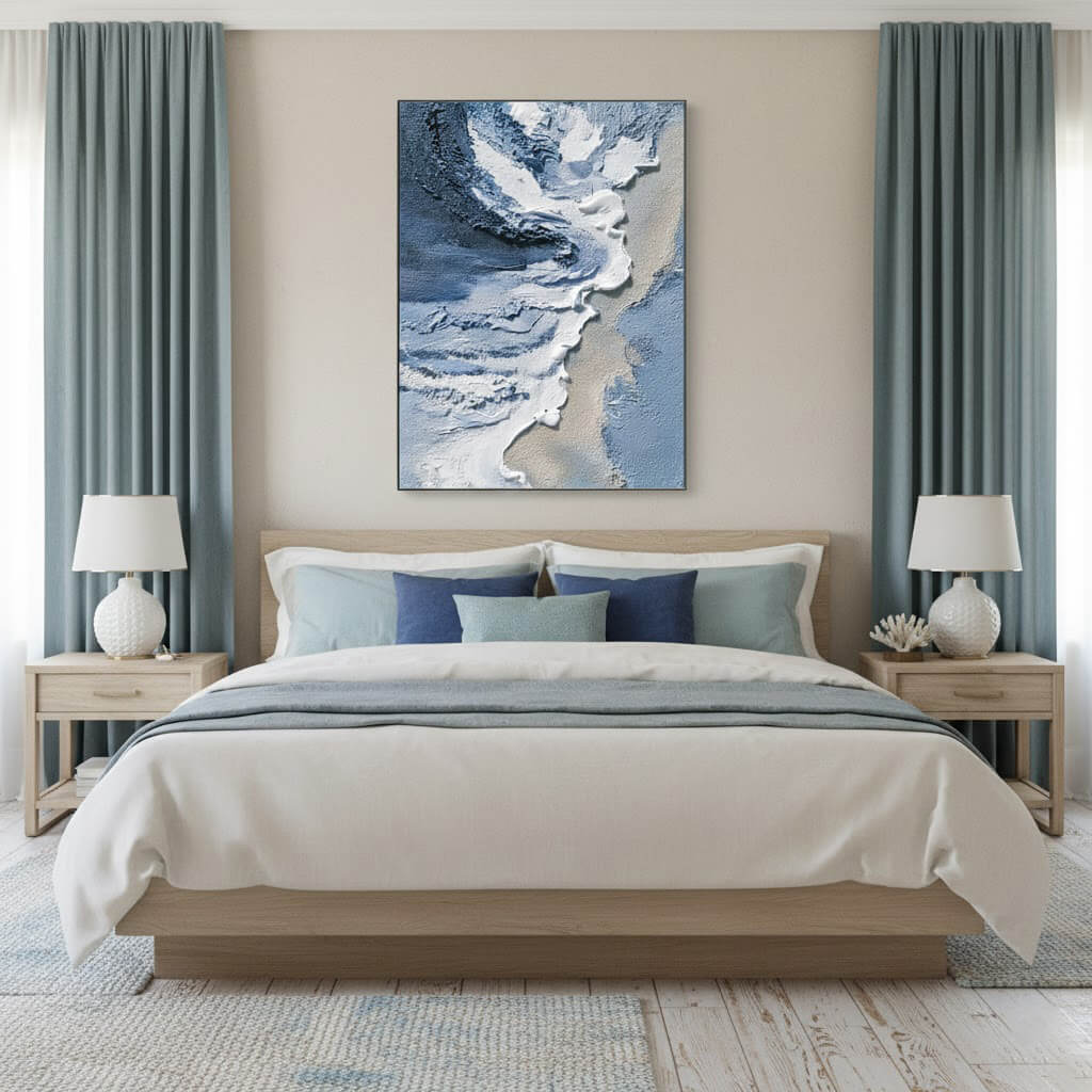 Seascape Abstract Painting #HJV008