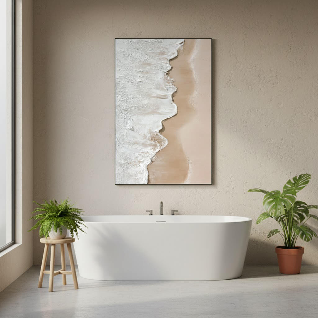 Ocean Wave Art #HJV009