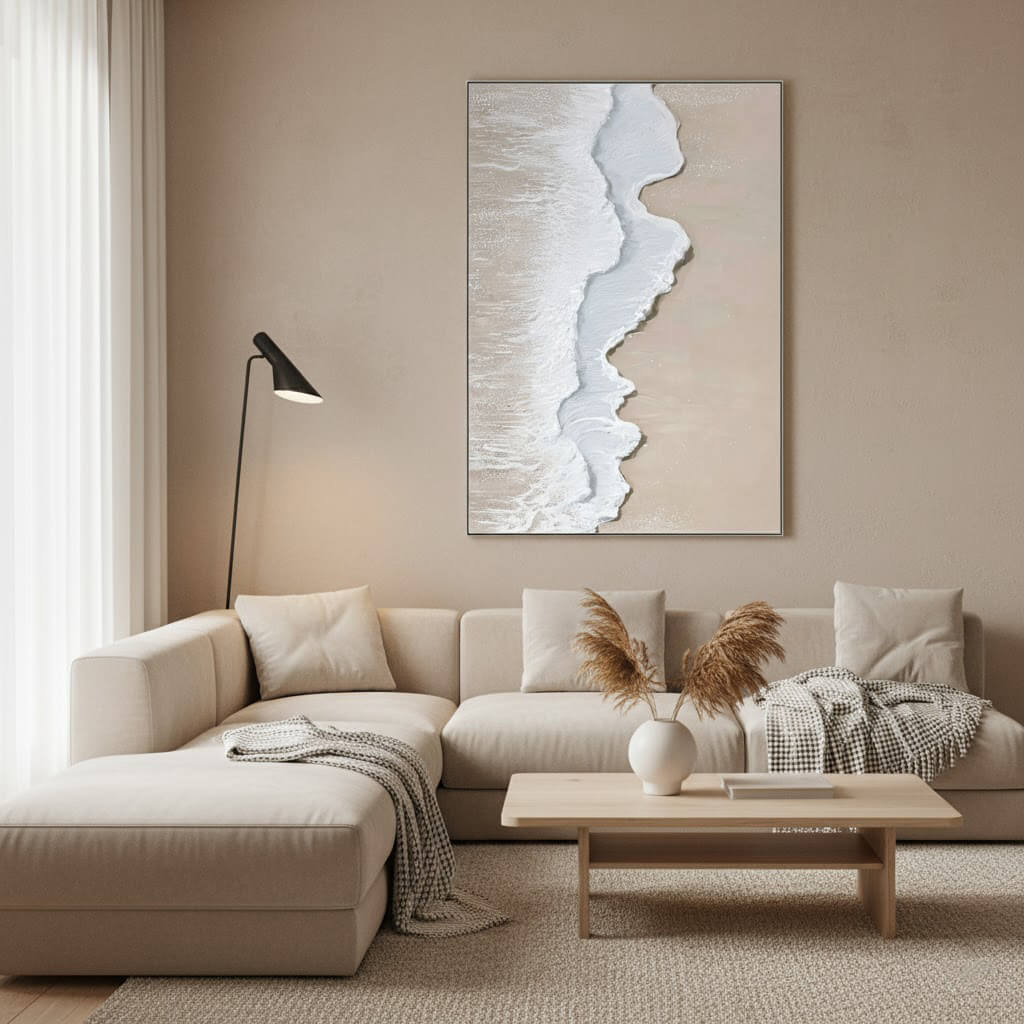 Ocean Wave Art #HJV011