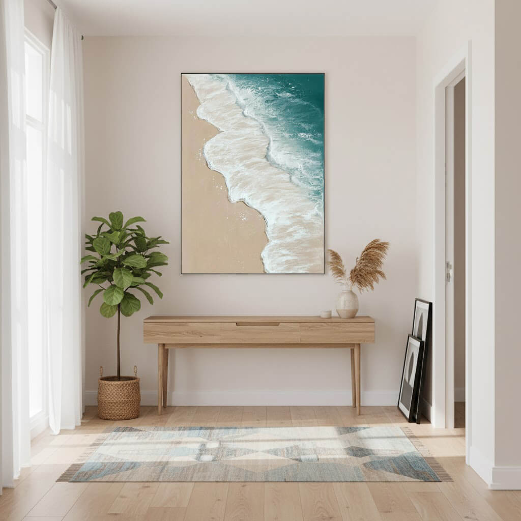 Ocean Wave Art #HJV012