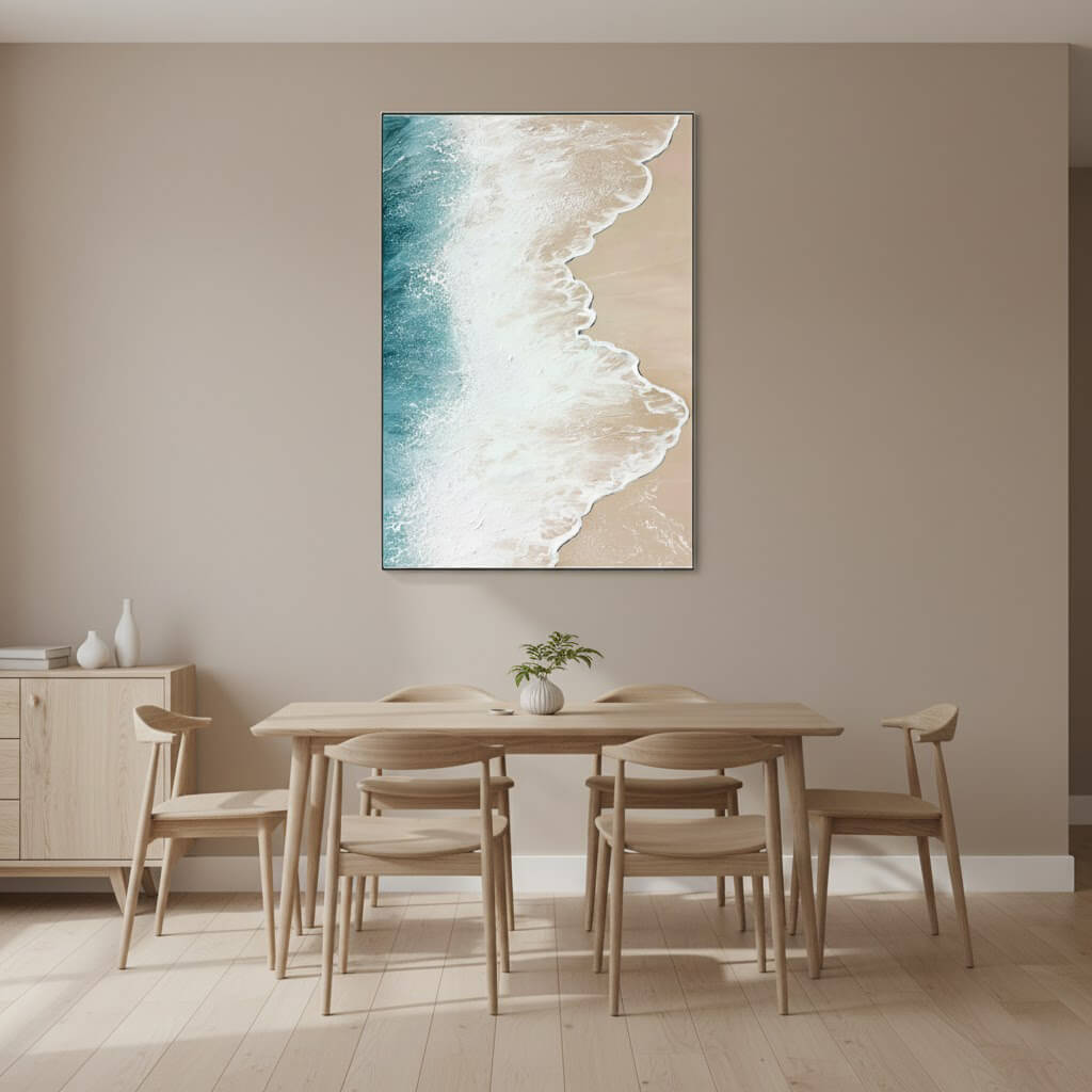 Ocean Wave Art #HJV013