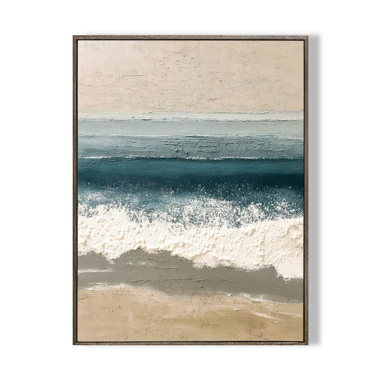 Abstract Horizon Shoreline Painting #HJV019