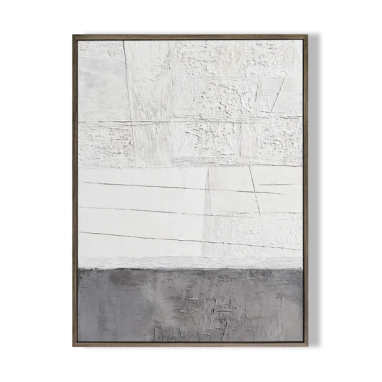 Minimalist Textured Abstract Canvas #JLV002
