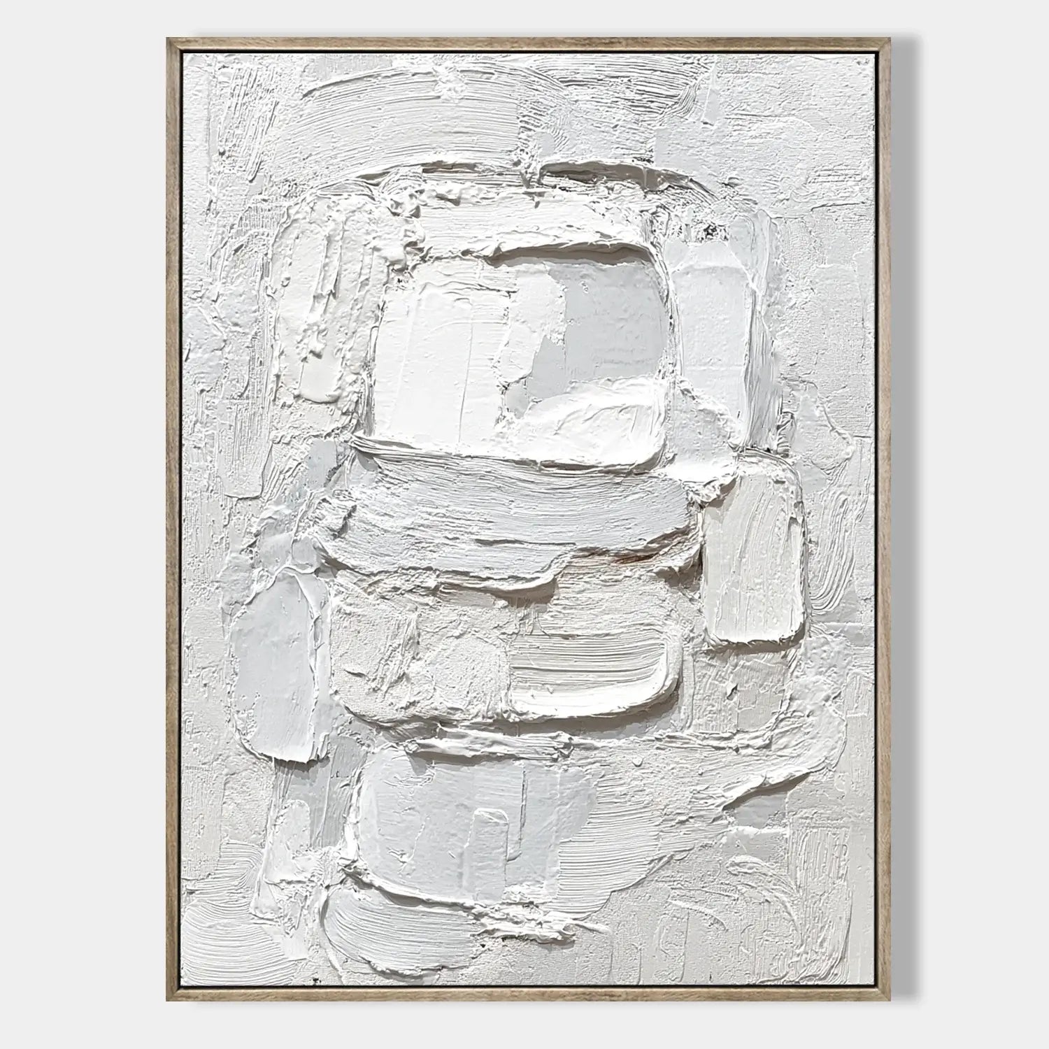 Minimalist Textured Abstract Canvas #JLV003