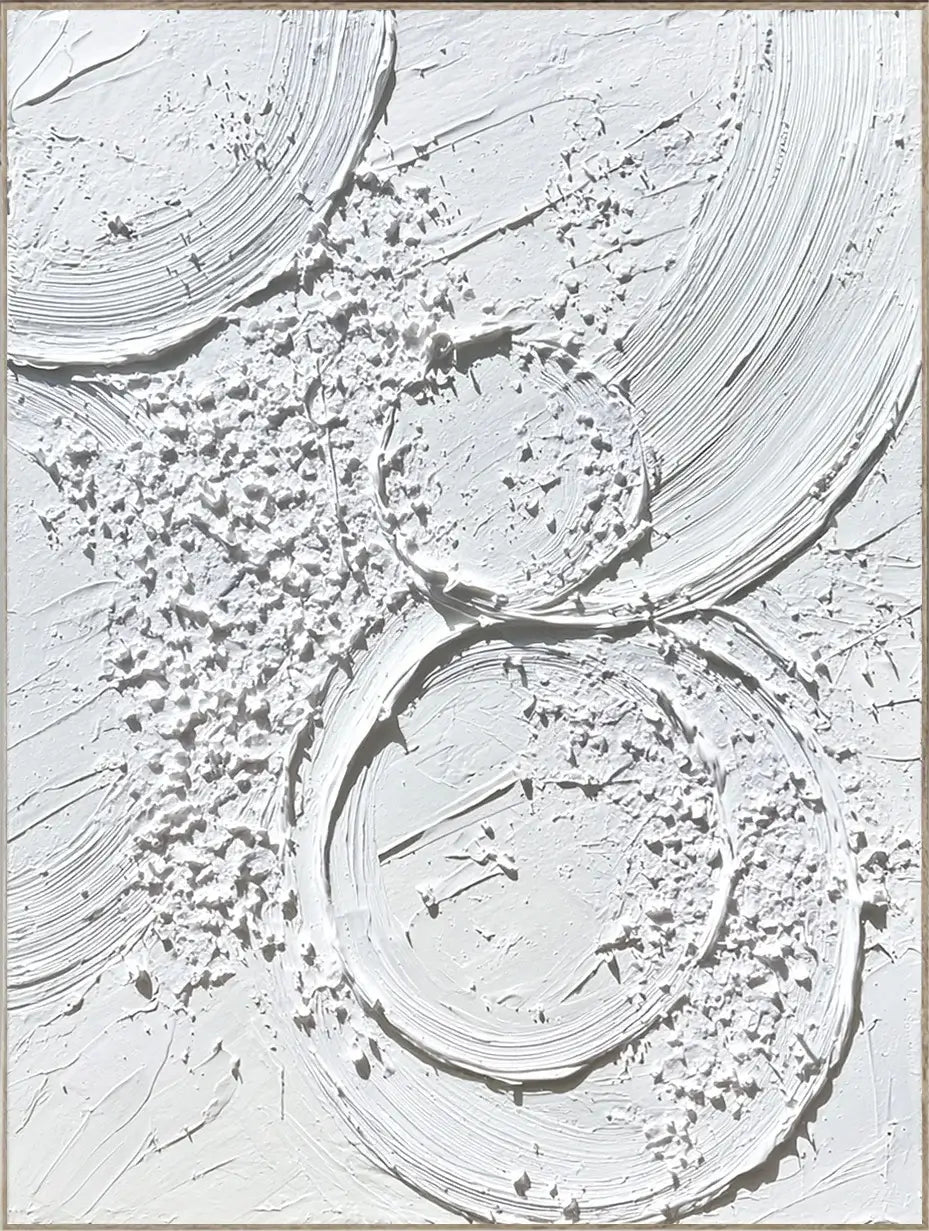 Minimalist Textured Abstract Canvas #JLV004