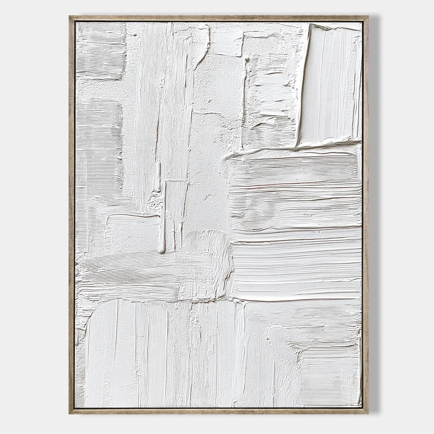 Minimalist Textured Abstract Canvas #JLV006