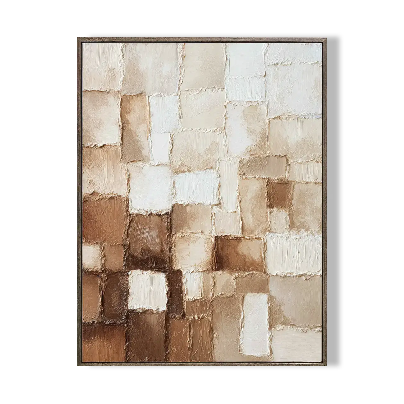 Abstract Plaster Wall Art #JLV017