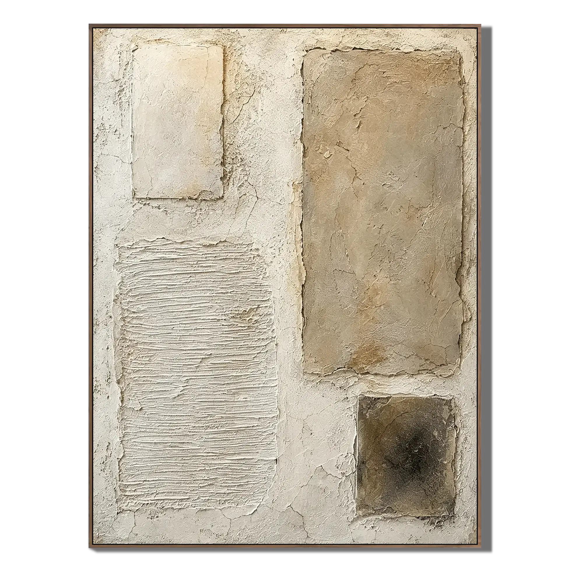 Organic Stratum Relief Painting