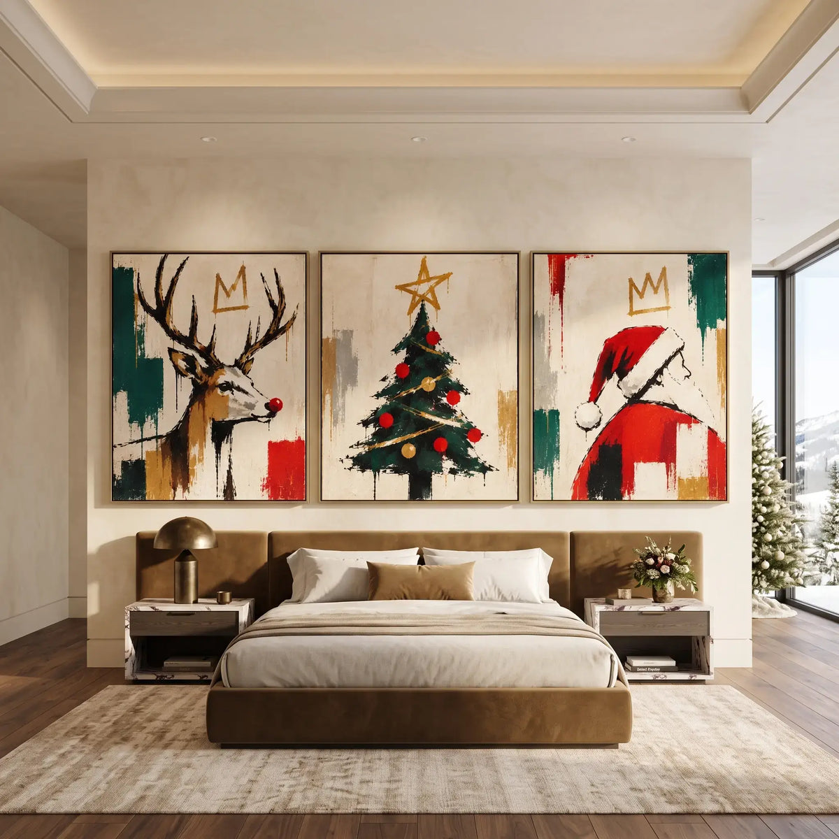Urban Holiday Tale Triptych