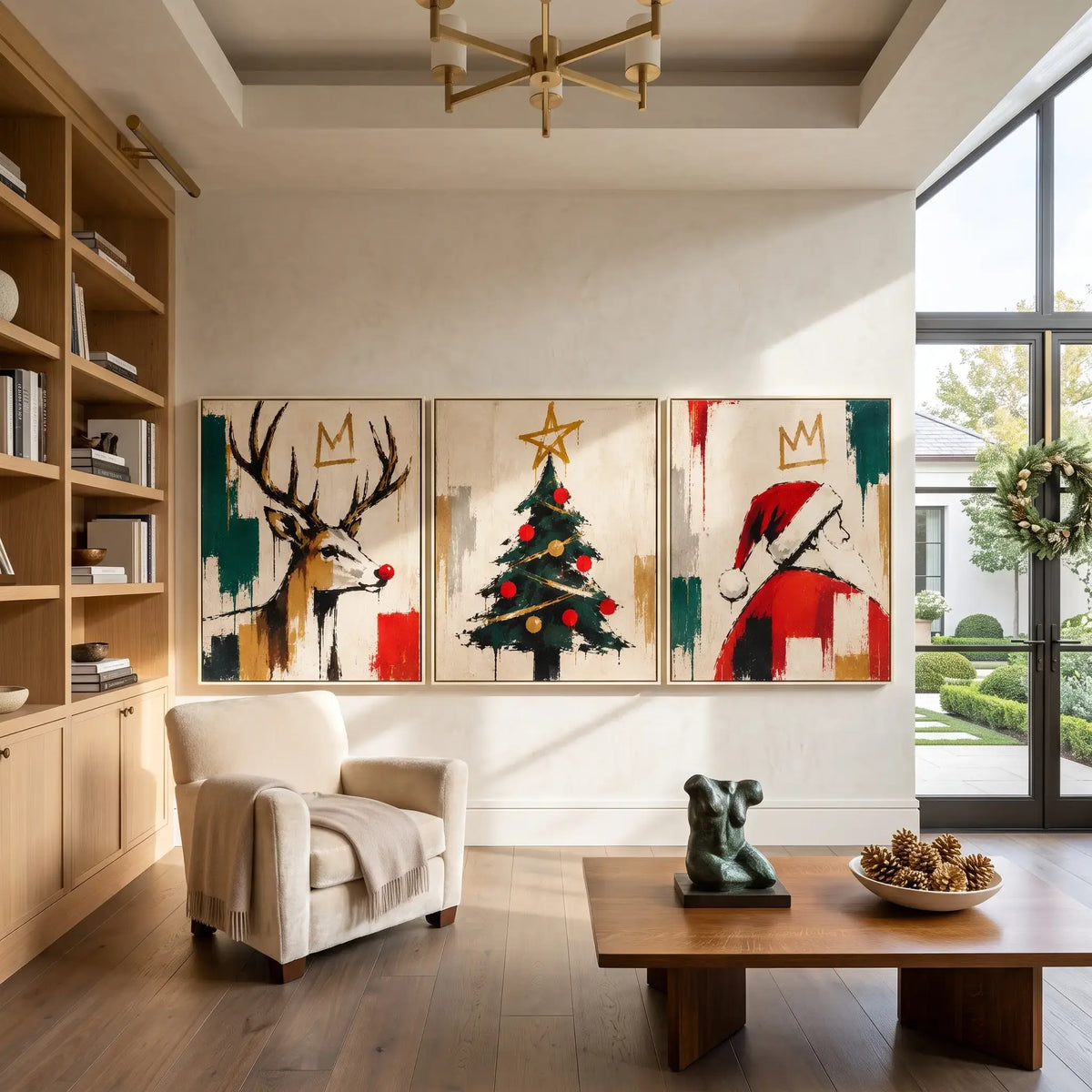 Urban Holiday Tale Triptych