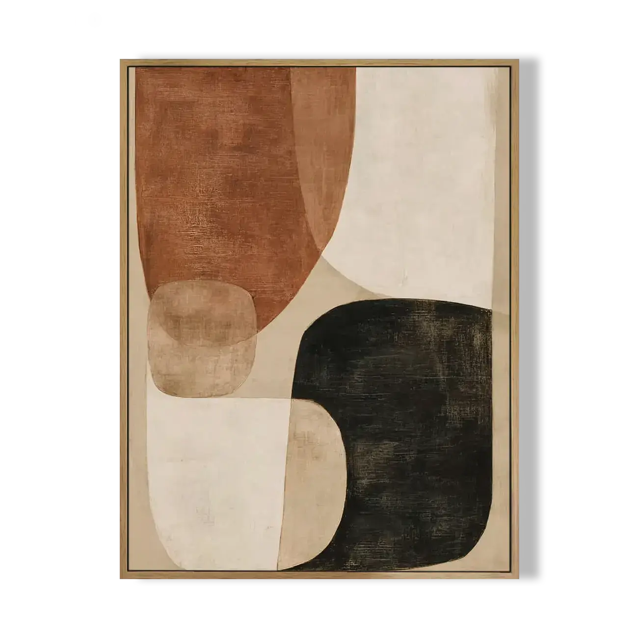Geometric Earth Tone Art