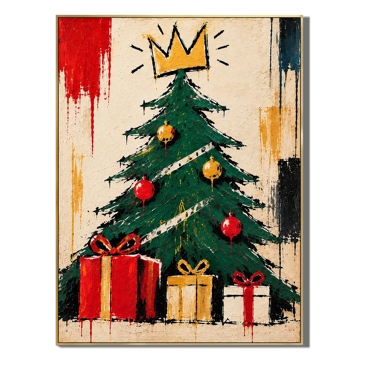 Urban Crown Christmas Tree Art