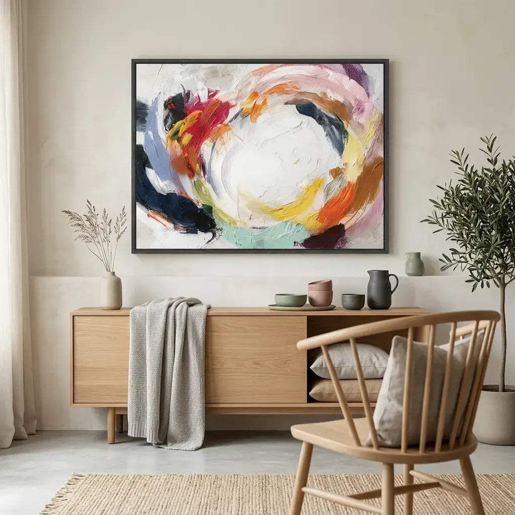 Minimalist Abstract Oil Painting #CXH069