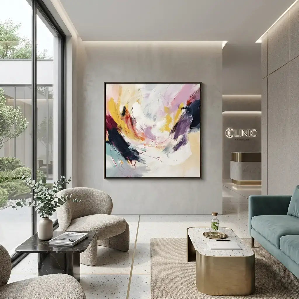 Minimalist Abstract Oil Painting #CXS012