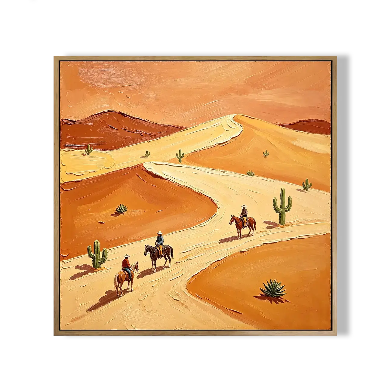 Impasto Desert Cowboy Trail