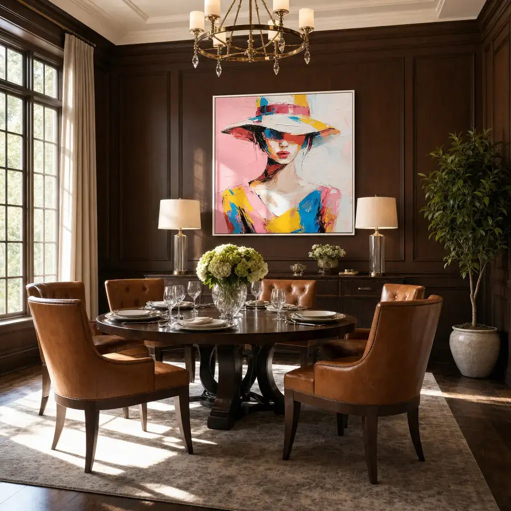 Brimmed Hues Portrait Wall Art