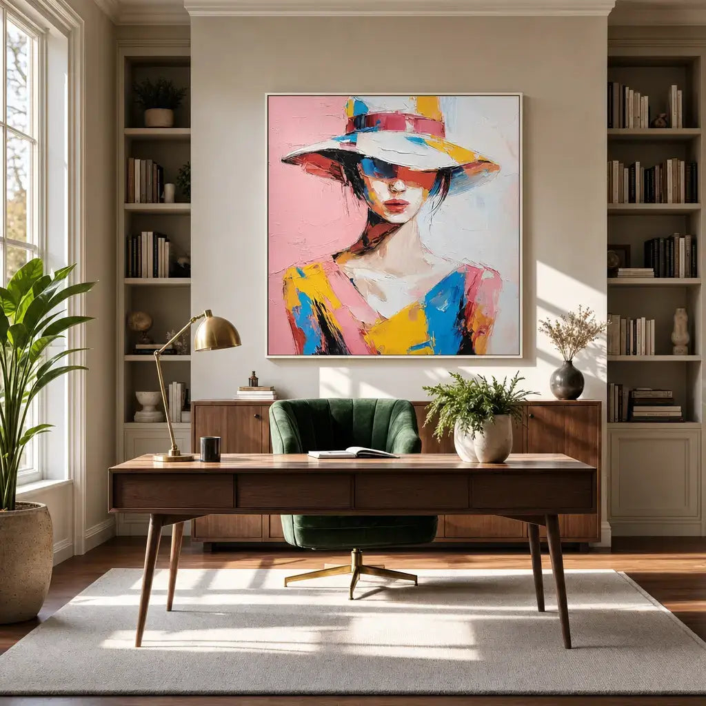 Brimmed Hues Portrait Wall Art