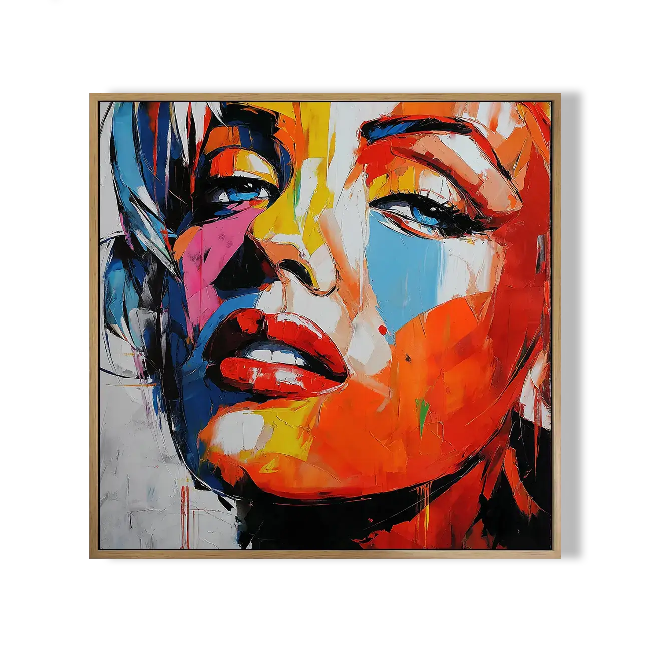 Bold Expressionist Portrait