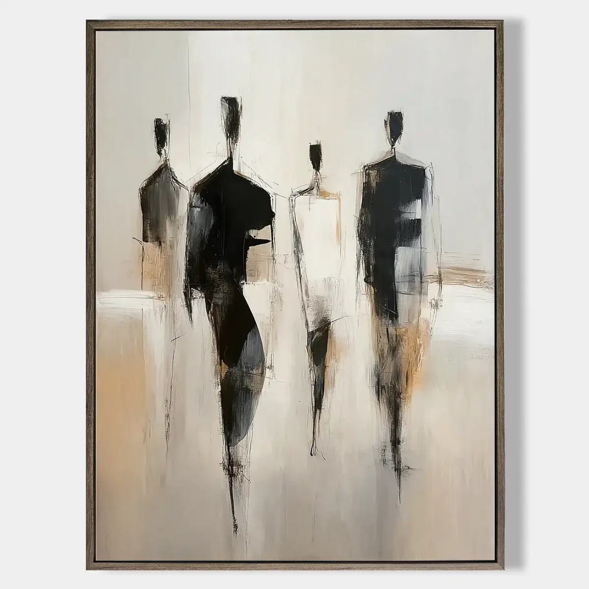 Minimalist Figure Painting #ZRV005