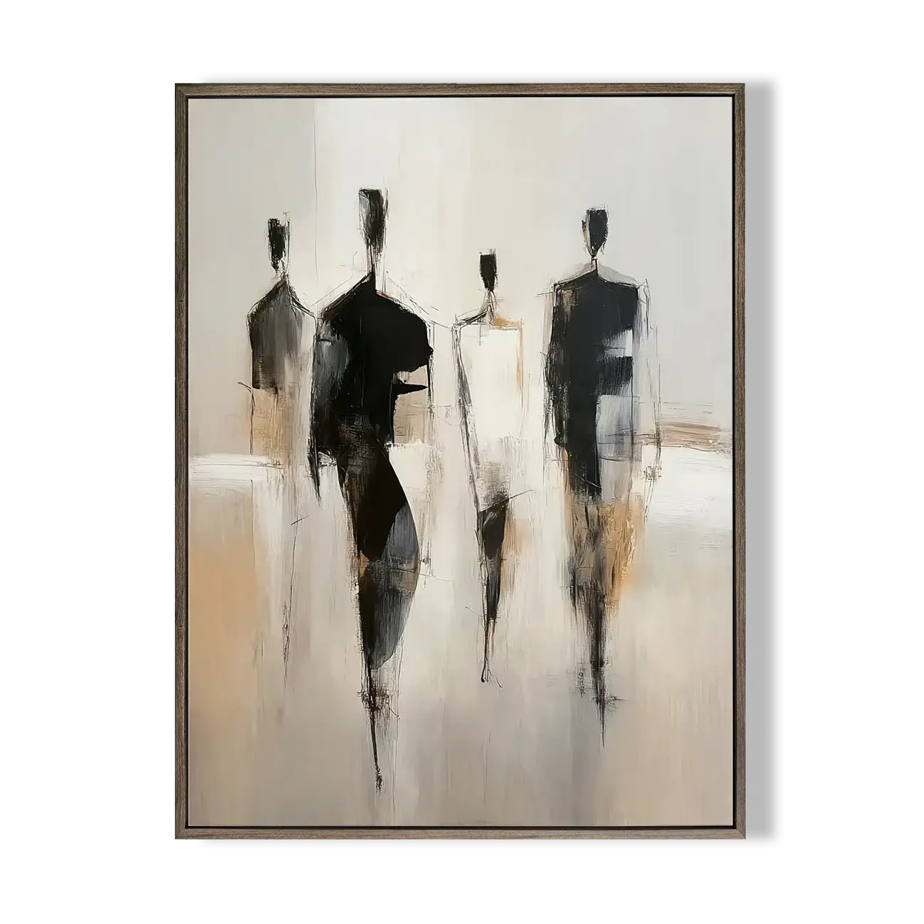 Minimalist Figure Painting #ZRV005