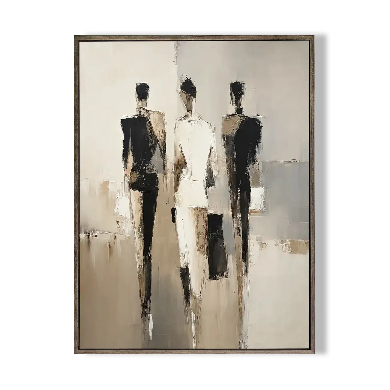 Minimalist Figure Painting #ZRV006