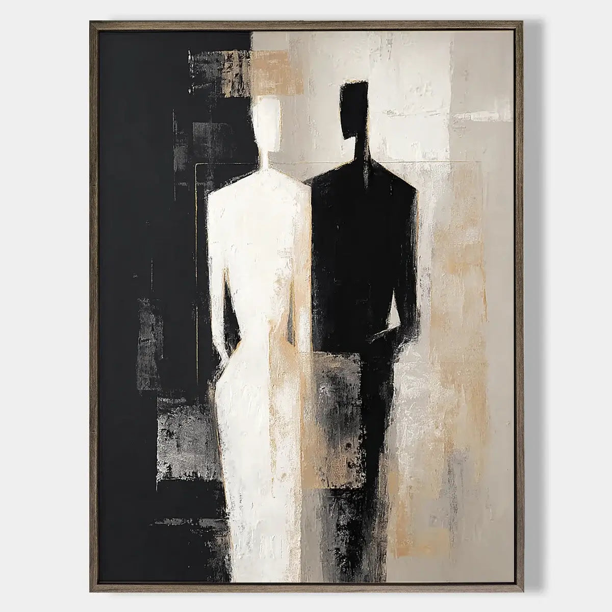 Minimalist Figure Painting #ZRV008