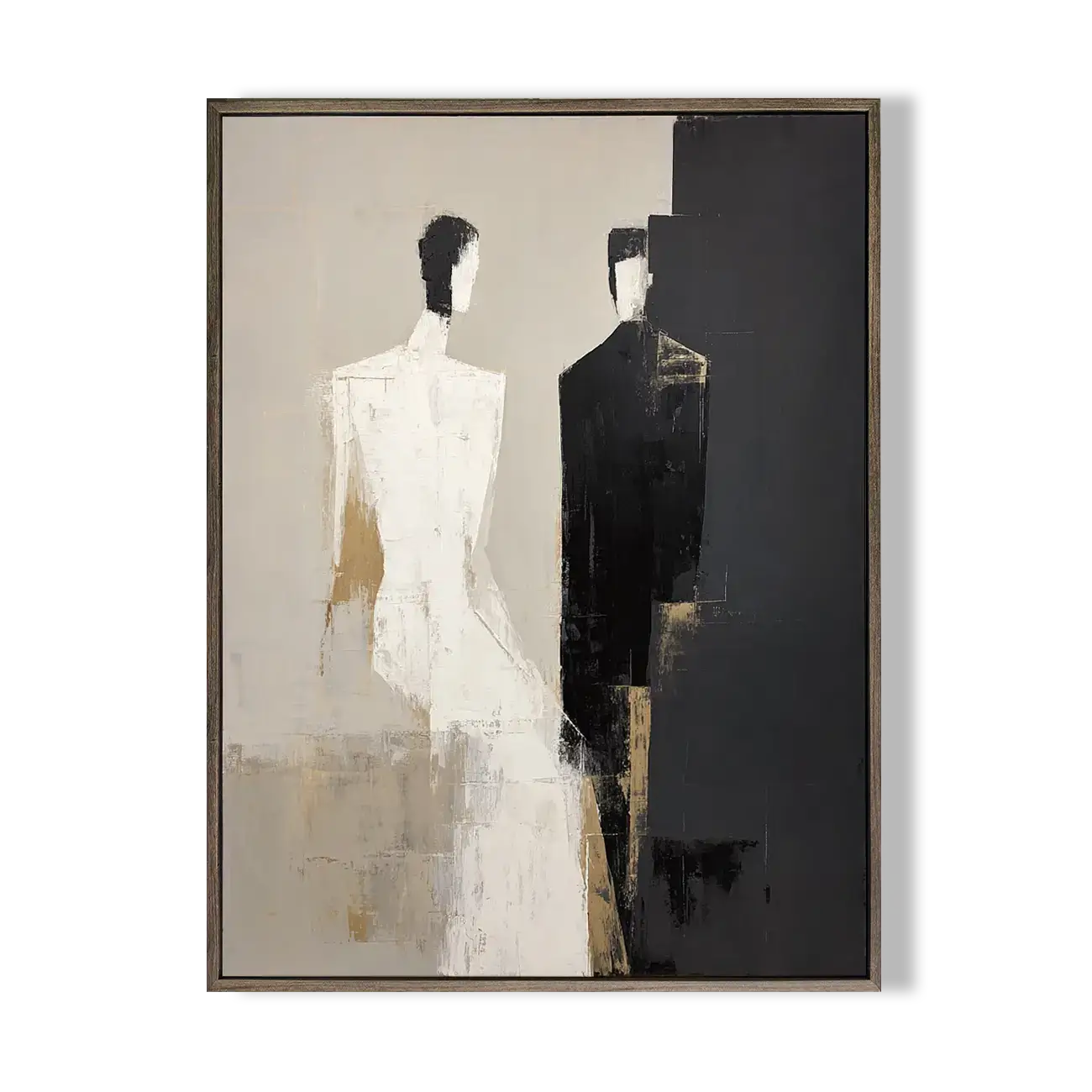 Minimalist Figure Painting #ZRV009