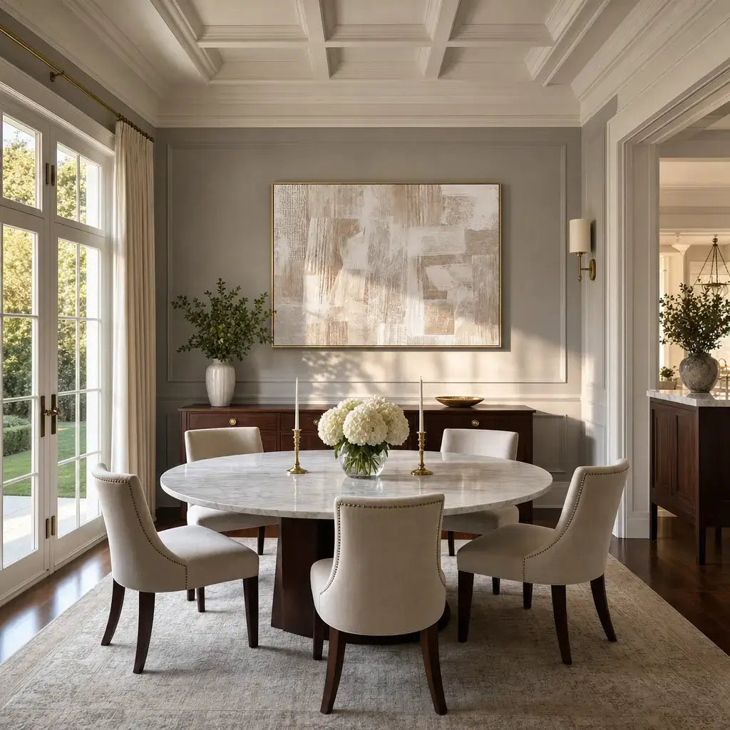 Linen Hues Wabi Sabi Wall Art