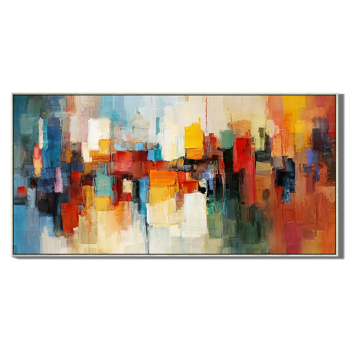 Modern Colorful Canvas Art #CXH063