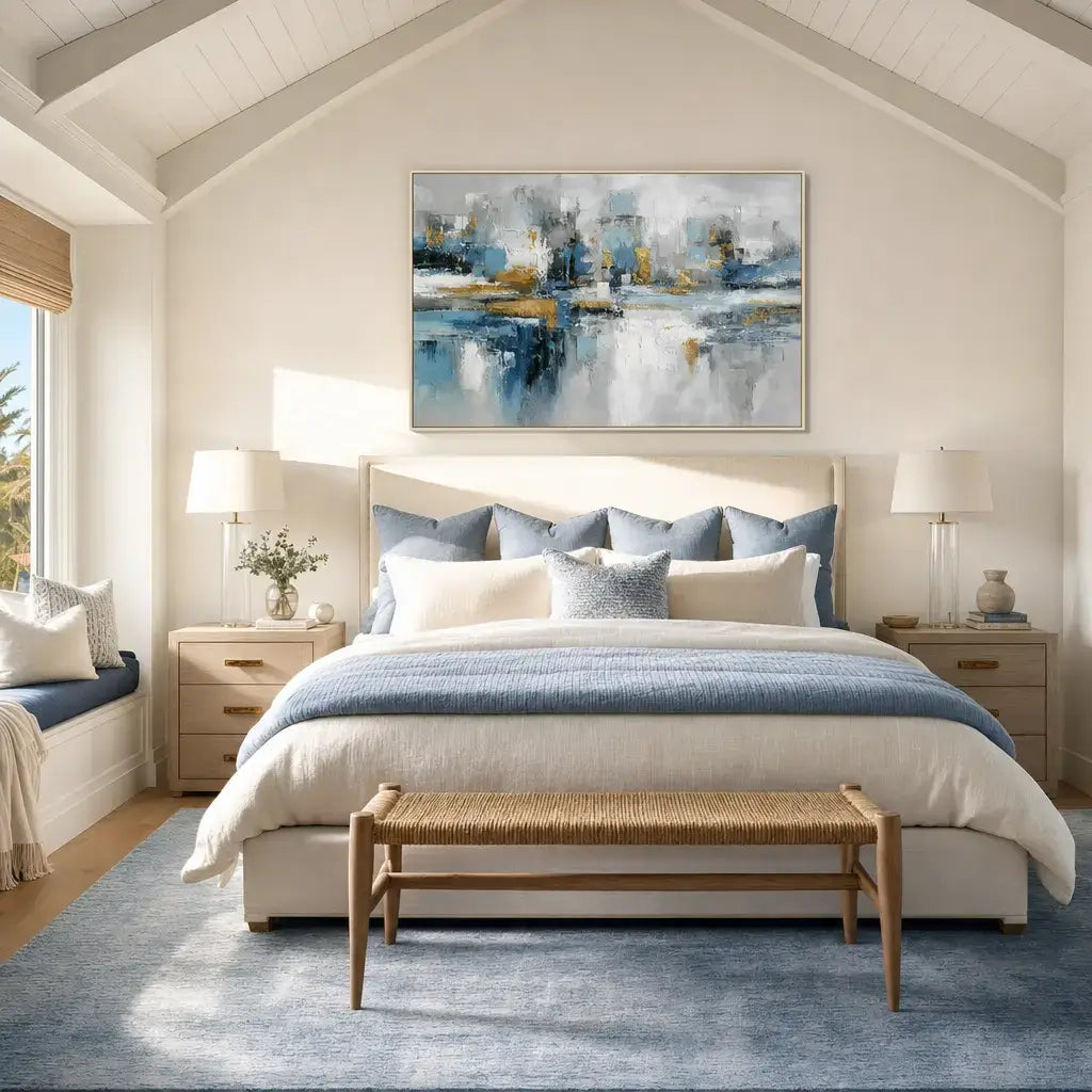Gilded City Echo Abstract Wall Art