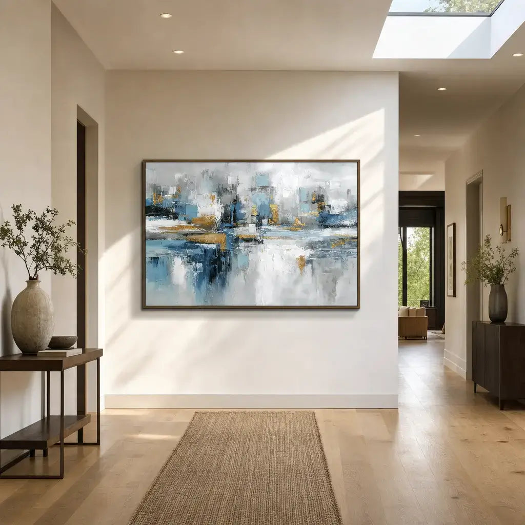Gilded City Echo Abstract Wall Art
